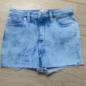 Universal Thread Bleach Dye Denim Shorts